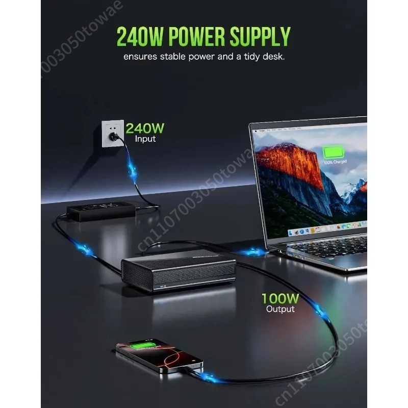 Oculink Egpu Dock Graphics Card - Estação de acoplamento externa OcuLink para
