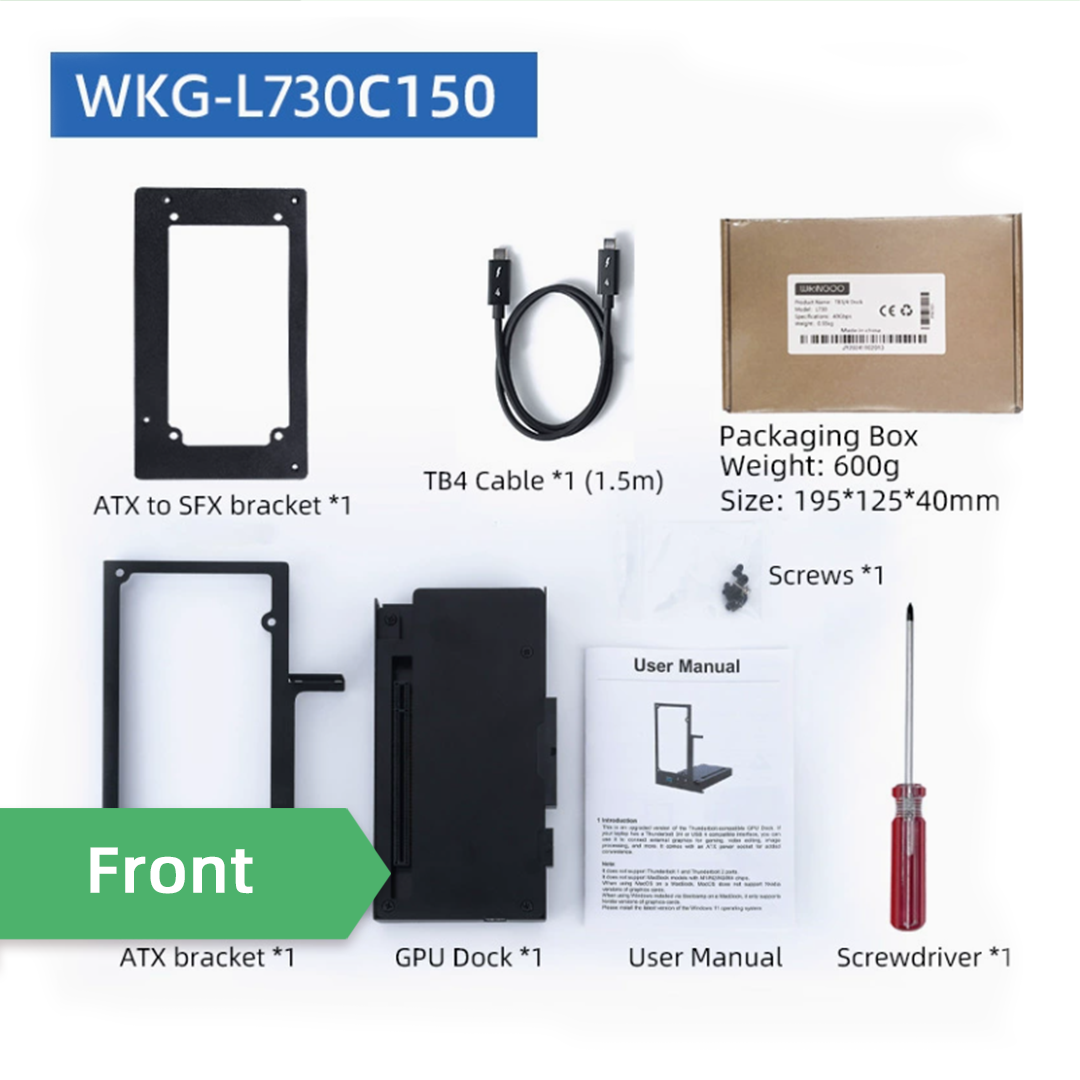 Docking Station Externa para G - Thunderbolt 4 External Gpu Enclosure avaliação e preço
