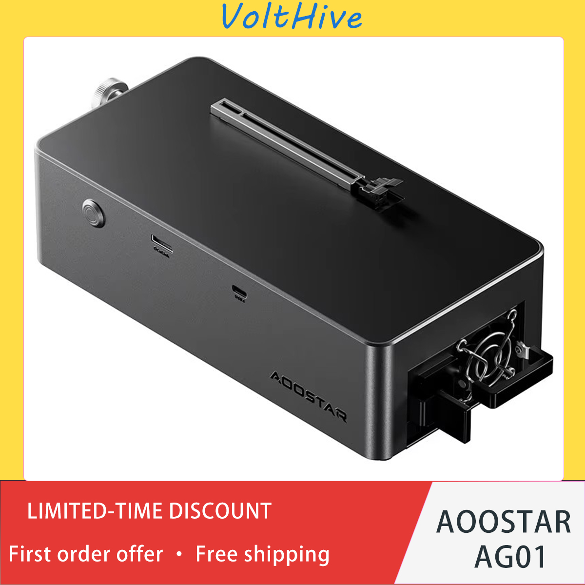 AOOSTAR AG01 AG02, estação de  - Oculink Egpu Dock Graphics Card avaliação e preço
